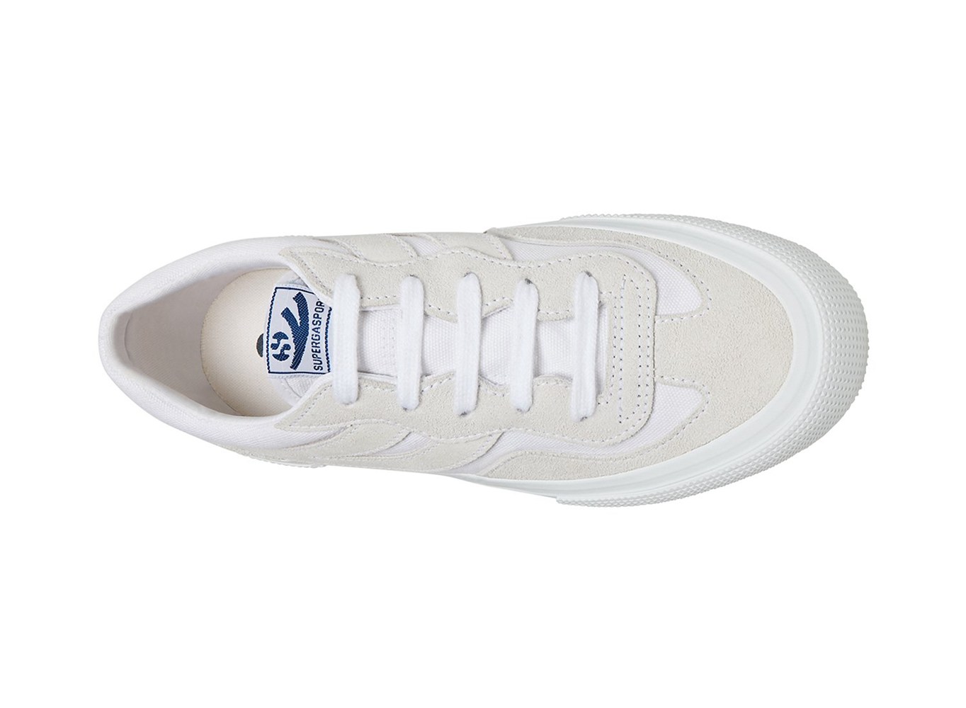 Zapatillas Superga Mujer Blancas - 2941 Revolley Colorblock - 830256QLE